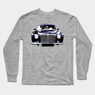 Rover P5 1960s classic car high contrast Long Sleeve T-Shirt